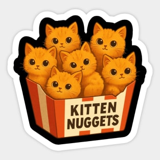 kitten-nuggets Sticker